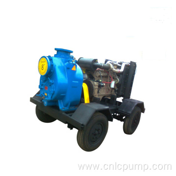 Self Priming diesel engine centrifugal Sewage Pump